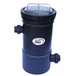 KOI POND VACUUM PRESSURE INLINE LEAF TRAP 250mm (50mm)