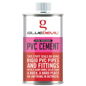 GLUEDEVIL PVC WELD HIGH PRESSURE 250ML
