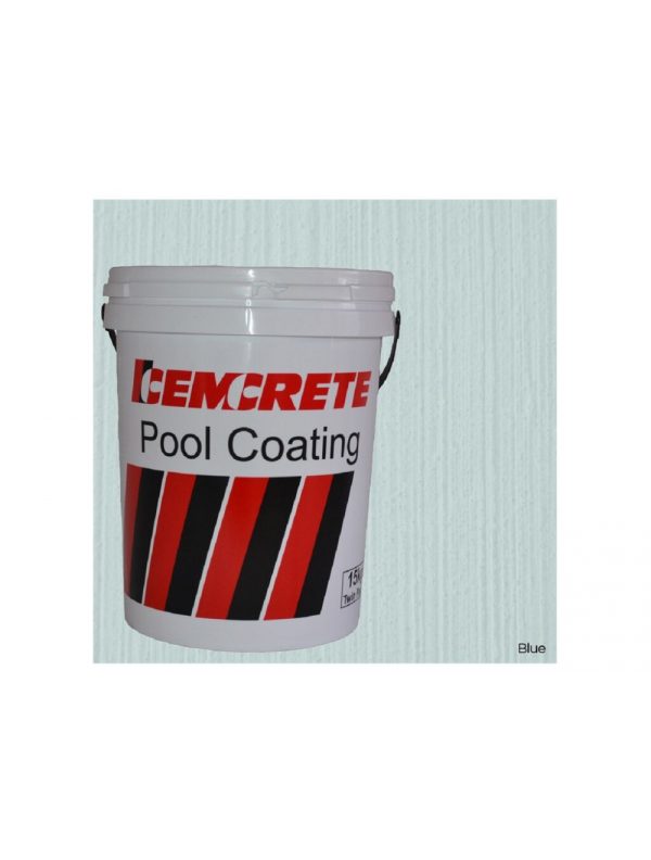 POOL COATING CEMCRETE 15KG SKY BLUE - Image 2