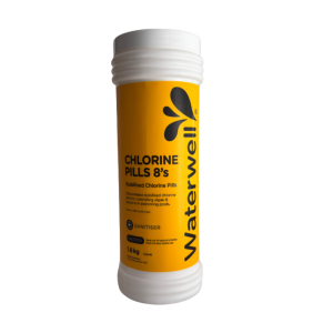 POOL CHLORINE PILLS WATERWELL 1,5KG 8'S