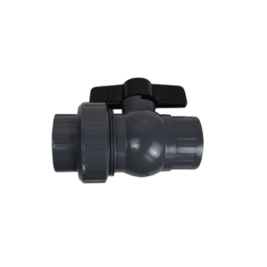 POOL BALL VALVE COMPACT GLUED SINGLE UNION 50mm