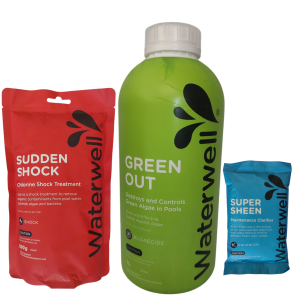 POOL CARE LIGHT GREEN WATER RESCUE PACK WATERWELL