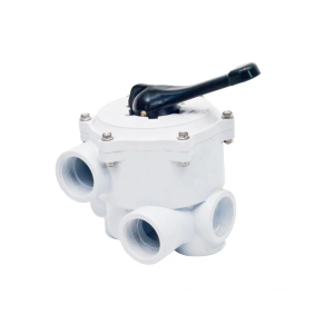 POOL FILTER MULTI PORT VALVE EARTHeCO COMPLETE GLUED