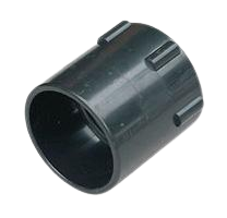 POOL FILTER PVC TANK FITTING FEMALE THREAD/GLUE (BLACK)