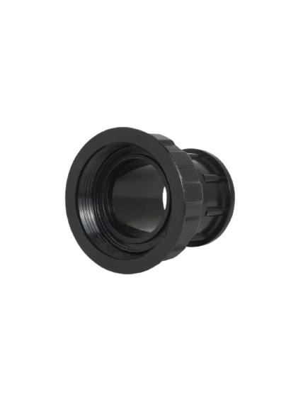 POOL FITTING PVC HALF UNION EARTHeCO PUMP (BLACK) - Image 3