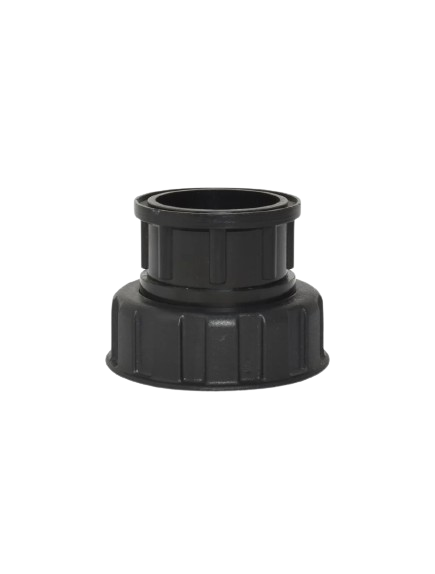 POOL FITTING PVC HALF UNION EARTHeCO PUMP (BLACK)