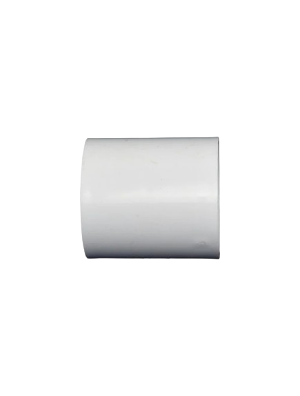POOL FITTING PVC STRAIGHT CONNECTOR 50mm WHITE (10 PACK) - Image 2
