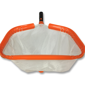 POOL LEAF RAKE PRO FINE MESH HEAVY DUTY WITH V-CLIP (ALUMINIUM HANDLE)