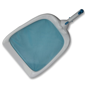 POOL LEAF SKIMMER DELUX WHITE HEAVY DUTY WITH V-CLIP