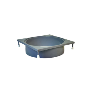 POOL WEIR DECK COLLAR GREY AQUAMAX/AQUAFLO