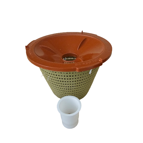 POOL WEIR TERRACOTTA VACUUM LID AND BASKET EARTHECO ORIGINAL (COMBO) - Image 3