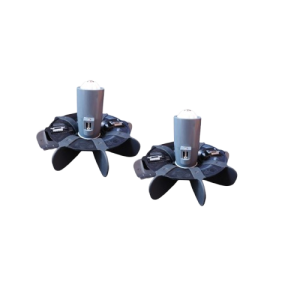 POOL CLEANER ZODIAC AX20 FAN AND SCRUBBER ASSEMBLY (SET OF 2)