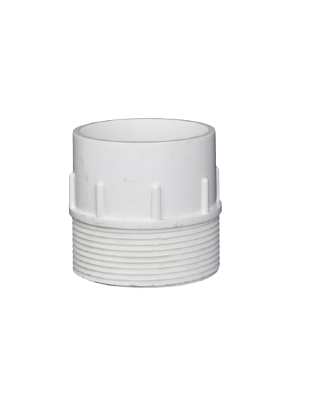 POOL FITTING PVC 50mm ID X 2″ MALE THREADED ADAPTOR (27) - Image 2