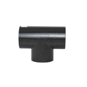 POOL FITTING PVC T-PIECE 50mm BLACK