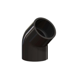 PVC FITTING BEND/ELBOW 110mmX45deg UPVC GREY H/DUTY (KOI POND)