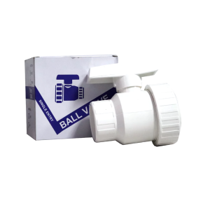 POOL BALL VALVE QUALITY SINGLE UNION GLUED 50mm
