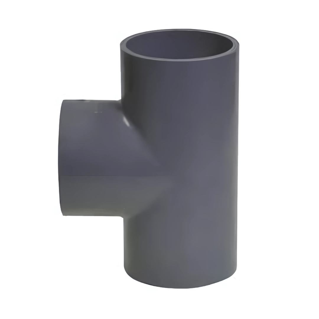 SPA-POOL FITTING PVC T-PIECE 32mm - Image 2