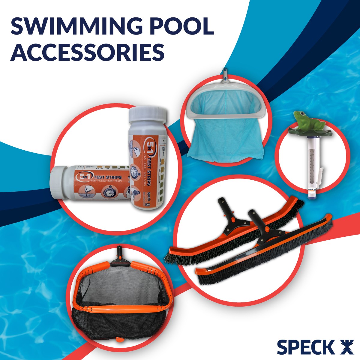 POOL LEAF SKIMMER DELUXE SPECK - Image 4