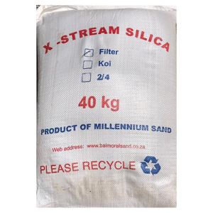 POOL FILTER SILICA SAND 40KG (KWAZULU NATAL)