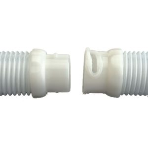 ZODIAC TWIST LOCK HOSE WHITE 1.2MT