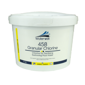 POOL CHLORINE WATERWELL PROFESSIONAL 458 25KG (UNSTABLISIZED)