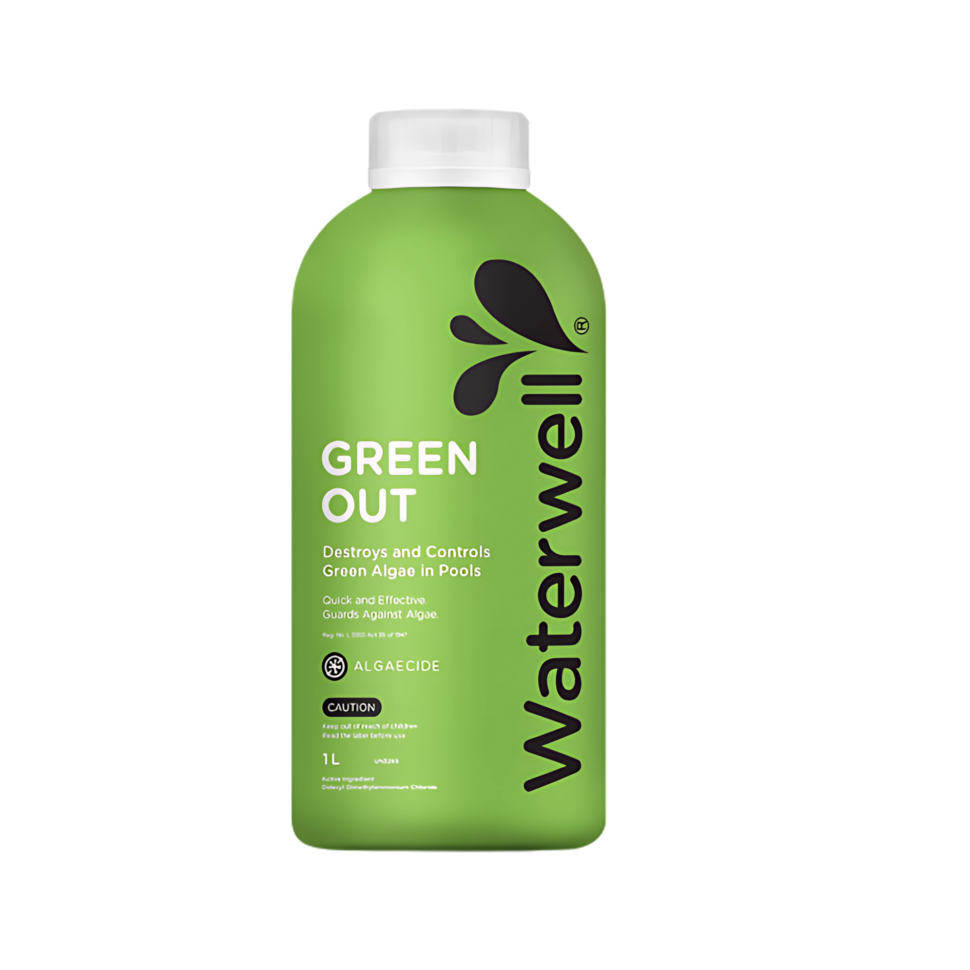 POOL ALGAECIDE WATERWELL GREEN OUT 1lt
