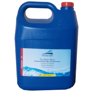 POOL PEROXIDE WATERWELL SUDDEN BLUE 5LT GAUTENG /4LT CAPE TOWN (collection only)