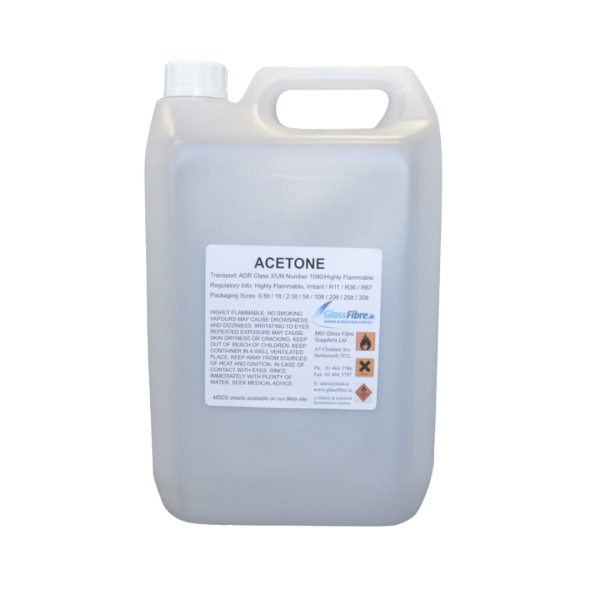 FIBREGLASS POOL ACETONE 5L
