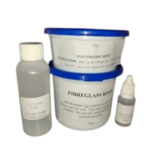 FIBREGLASS POOL REPAIR KIT BLUE - Image 3