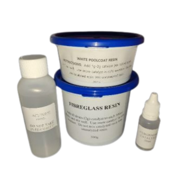 FIBREGLASS POOL REPAIR KIT WHITE - Image 3