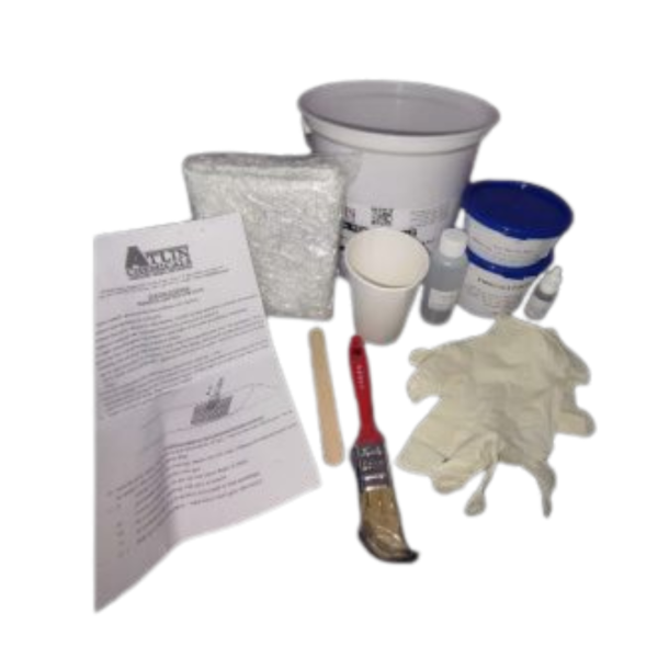 FIBREGLASS POOL REPAIR KIT BLUE - Image 2