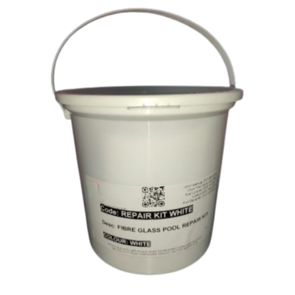 FIBREGLASS POOL REPAIR KIT WHITE