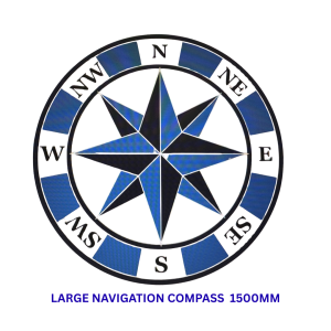 POOL MOTIF NAVIGATION COMPASS LARGE (1500mm)