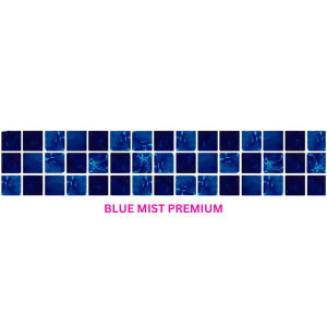 Blue Mist Pool Mosaic Tile Premium Fibreglass Sheet
