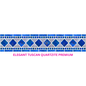 POOL MOSAIC ELEGANT TUSCAN QUARTZITE PREMIUM