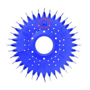 POOL CLEANER ZODIAC REPLACEMENT DISC BLUE (ORIGINAL)