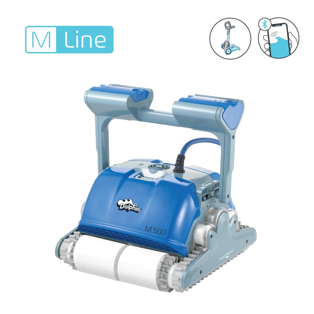 ROBOTIC POOL CLEANER DOLPHIN M500i WB (FIBREGLASS POOL) - Image 2